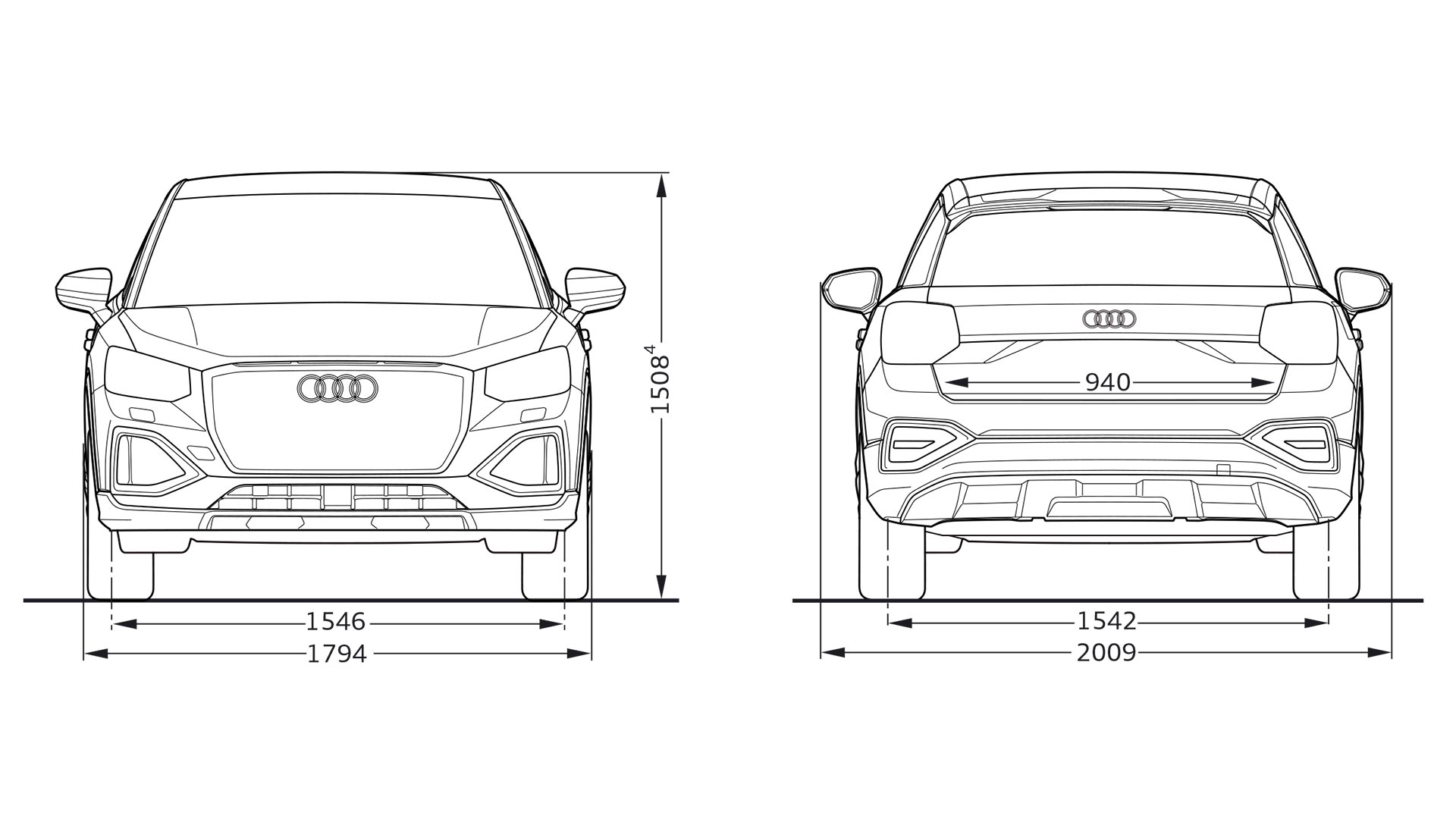 Dimensions > La nouvelle Q2 > Q2 > Audi Suisse